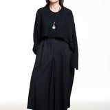 Y's Yohji Yamamoto women's culottes black