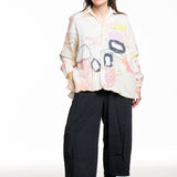 Daniela Gregis women's reversible blouse Multicolour