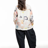 Daniela Gregis women's reversible blouse Multicolour