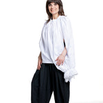 Comme des Garçons Avantgarde Hose schwarz mit lockerer Silhouette