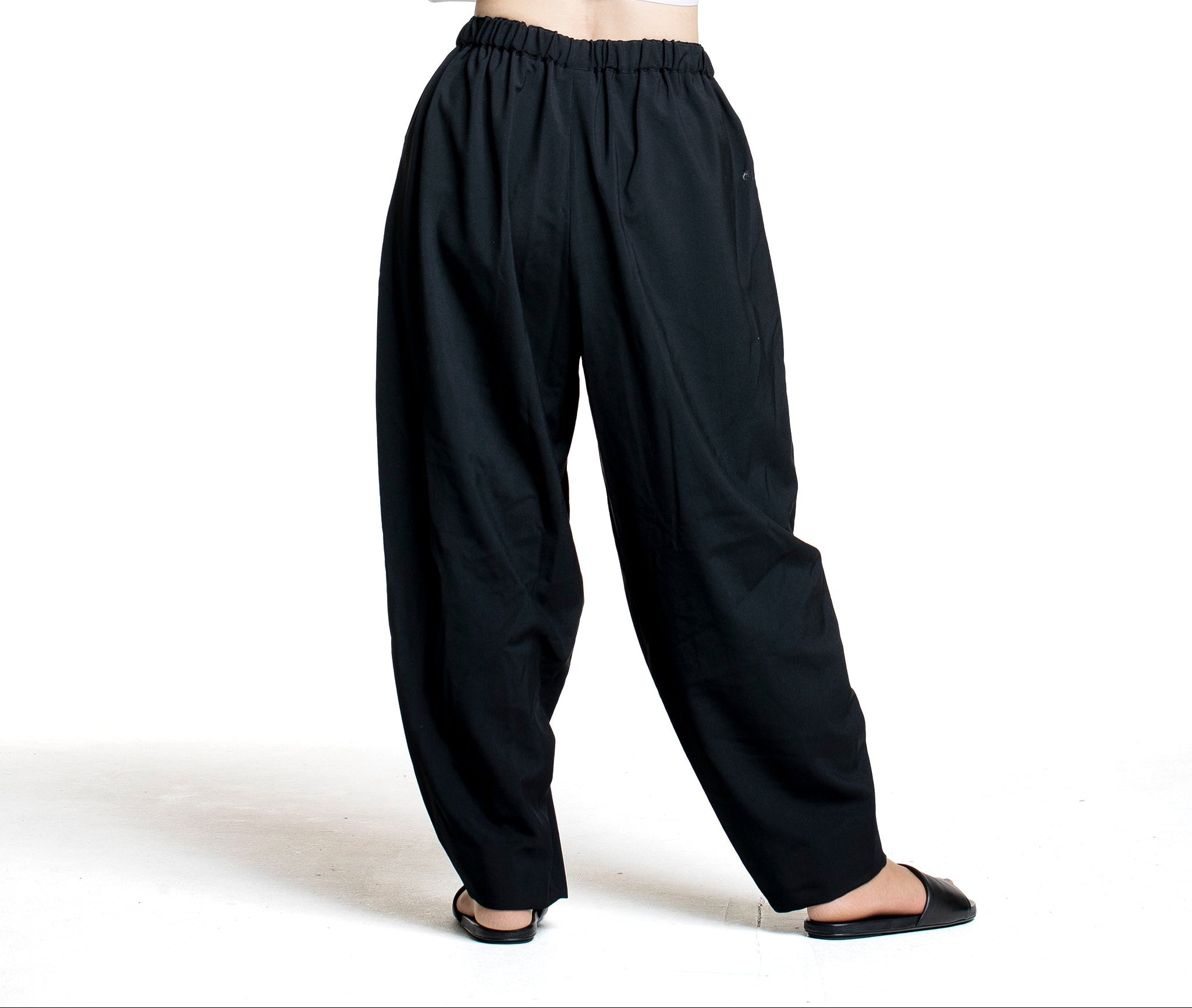 Comme des Garçons Damen Ballonhose schwarz SS 2026 Rückansicht