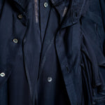 Comme des Garçons Bluse schwarz Detail Vorderseite