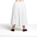 Comme des Garçons Damen Culotte weiß mit Lochstickerei Rückansicht