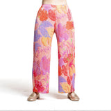 Pleats Please Issey Miyake Damen Plissee Hose pink multicolor