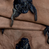 Uma Wang Tara Top Beige florales Strukturdetail