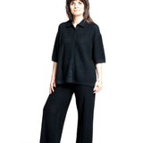 Iris von Arnim Damen Seide-Cashmere Hemd Antibes schwarz