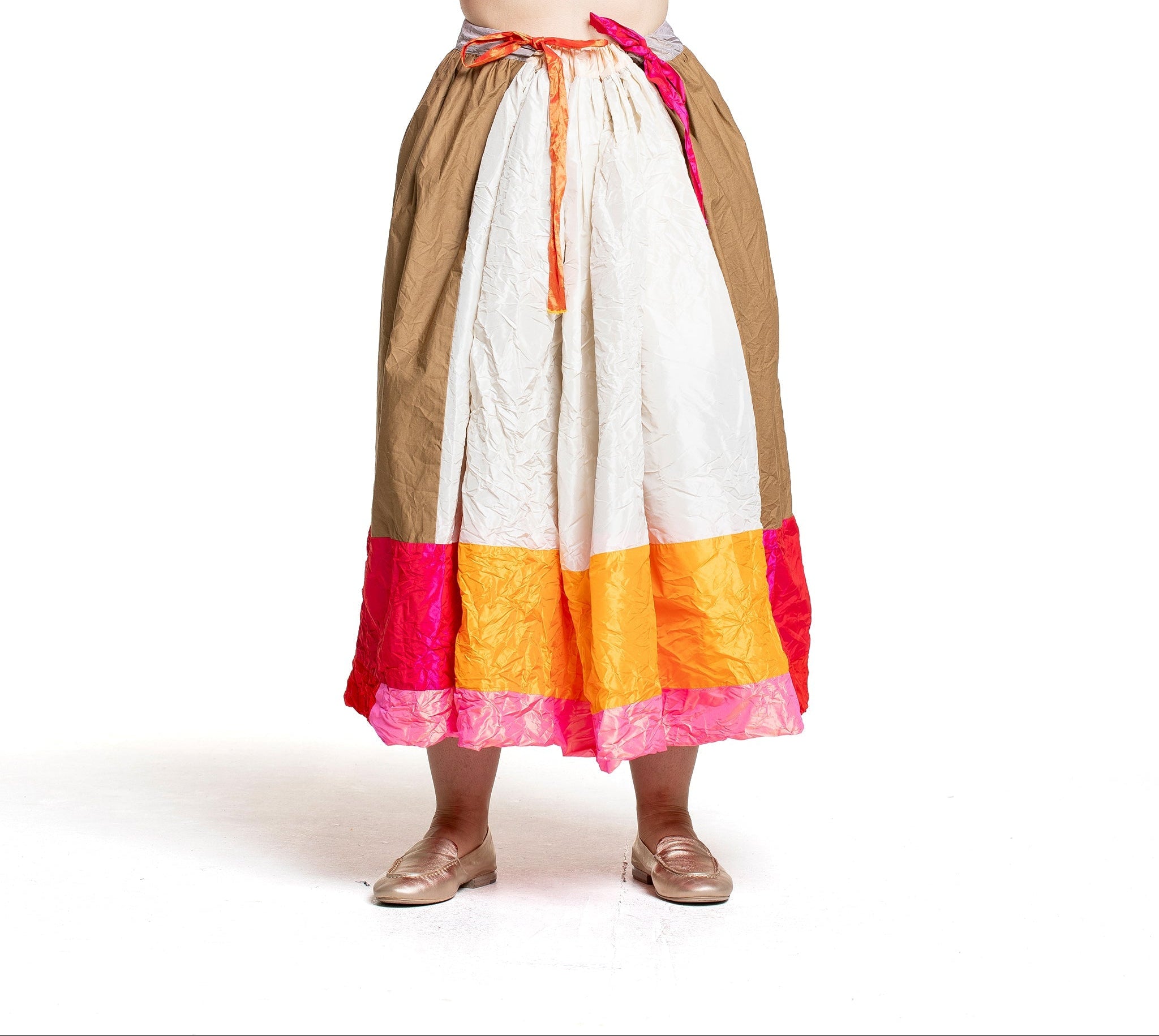 Daniela Gregis Damen Wenderock Colour-Mix multicolor – zweite Seite Vorderansicht