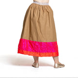 Daniela Gregis Damen Wenderock Colour-Mix multicolor – zweite Seite Rückansicht