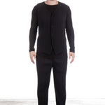 Homme Plissé Issey Miyake Herren Weste schwarz