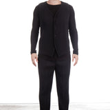Homme Plissé Issey Miyake Herren Weste schwarz