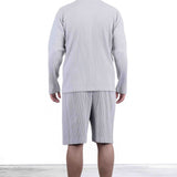 Homme Plissé Issey Miyake Herren Blouson mit Reißverschluss Grau