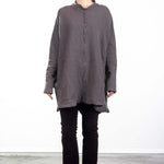 Rundholz DIP Damen Stricktunika  grau cedar