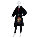 Just Cavalli Kleid floral print rot