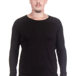 Alexej Ballach Herren Rundhals Shirt TUBE Longsleeve black