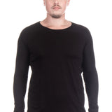 Alexej Ballach Herren Rundhals Shirt TUBE Longsleeve black