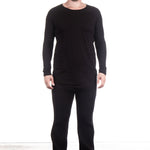 Alexej Ballach Herren Rundhals Shirt TUBE Longsleeve black