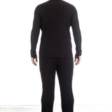 Alexej Ballach Herren Rundhals Shirt TUBE Longsleeve black
