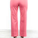 Nine In The Morning Damen Cropped Hose fuchsia