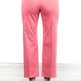 Nine In The Morning Damen Cropped Hose fuchsia