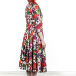 SAMANTHA SUNG Damen Kleid ASTER mit Fruit Print