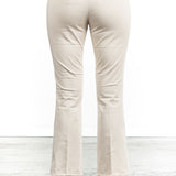 Nine In The Morning Damen 7/8 Hose Rome Trumpet beige