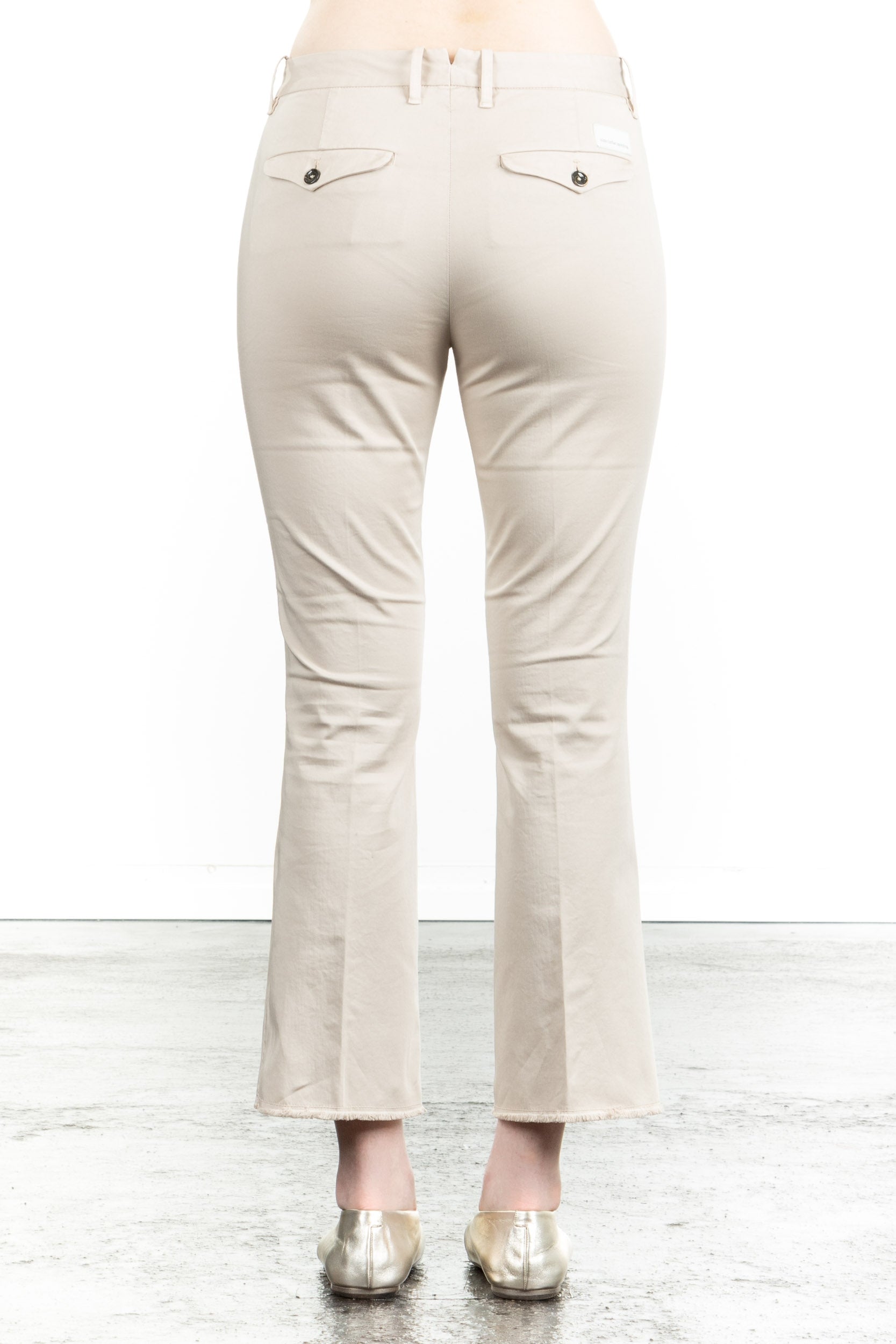 Nine In The Morning Damen 7/8 Hose Rome Trumpet beige