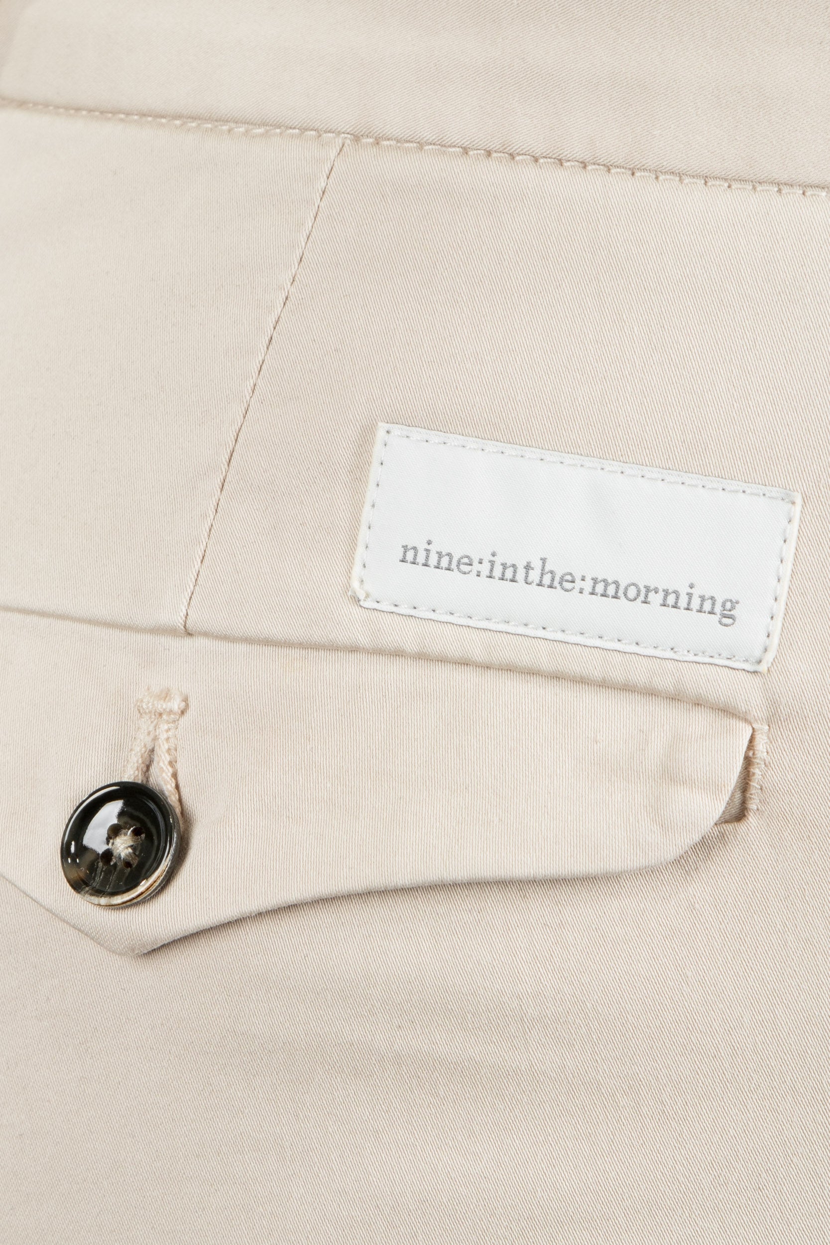Nine In The Morning Damen 7/8 Hose Rome Trumpet beige
