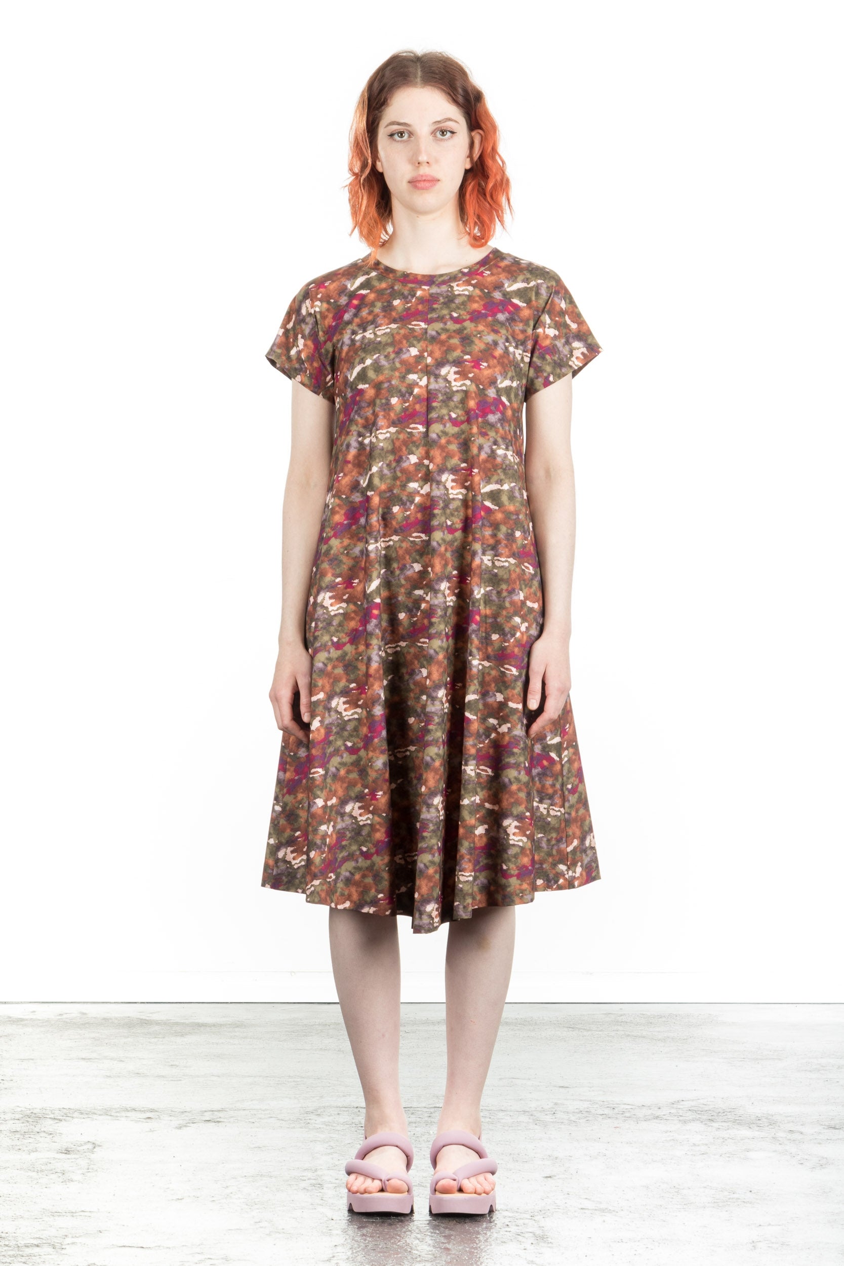Schella Kann 2 Damen Kleid ausgestellt multicolor