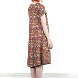 Schella Kann 2 Damen Kleid ausgestellt multicolor