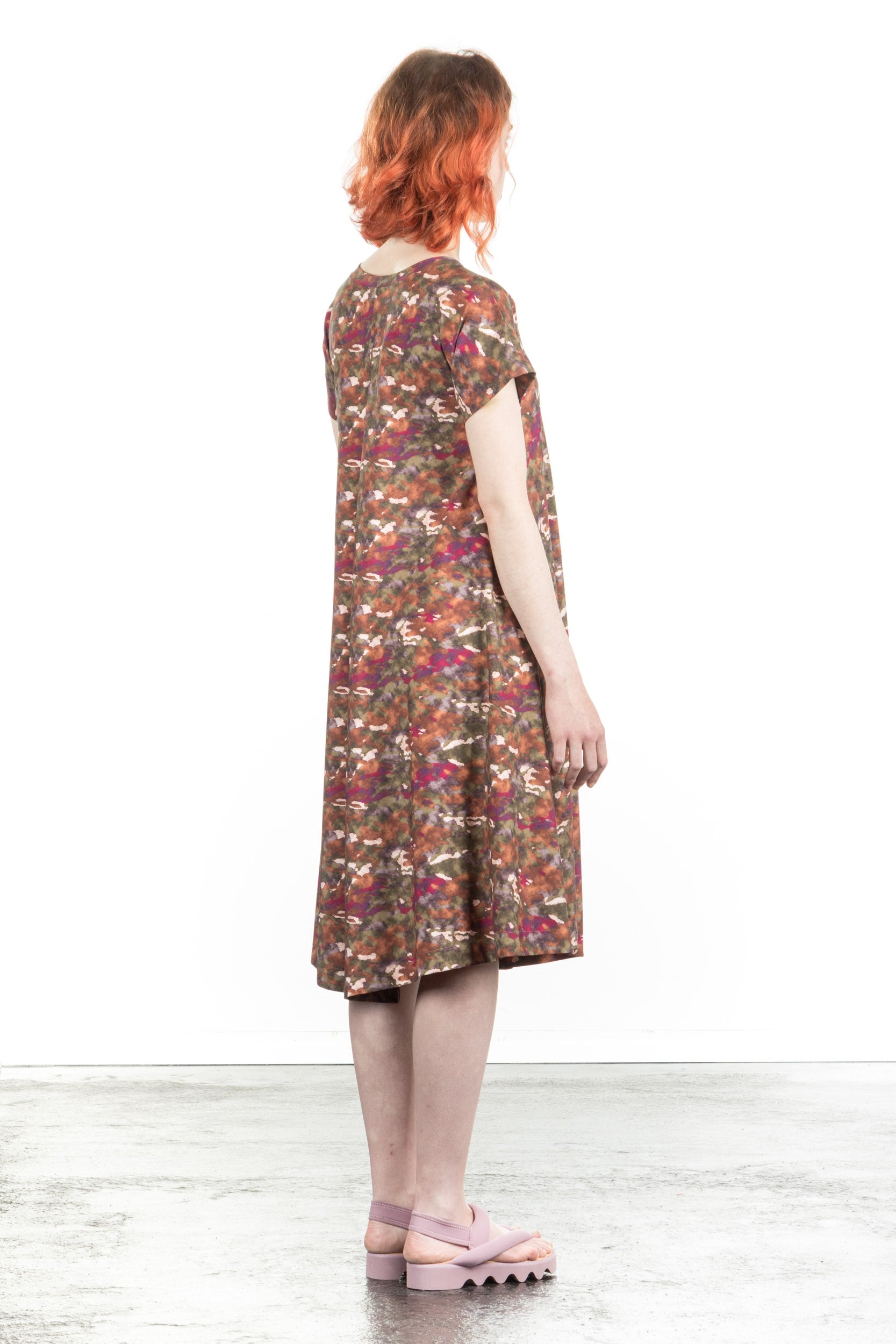 Schella Kann 2 Damen Kleid ausgestellt multicolor