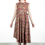 Schella Kann 2 Damen Empire Kleid ausgestellt multicolor Art