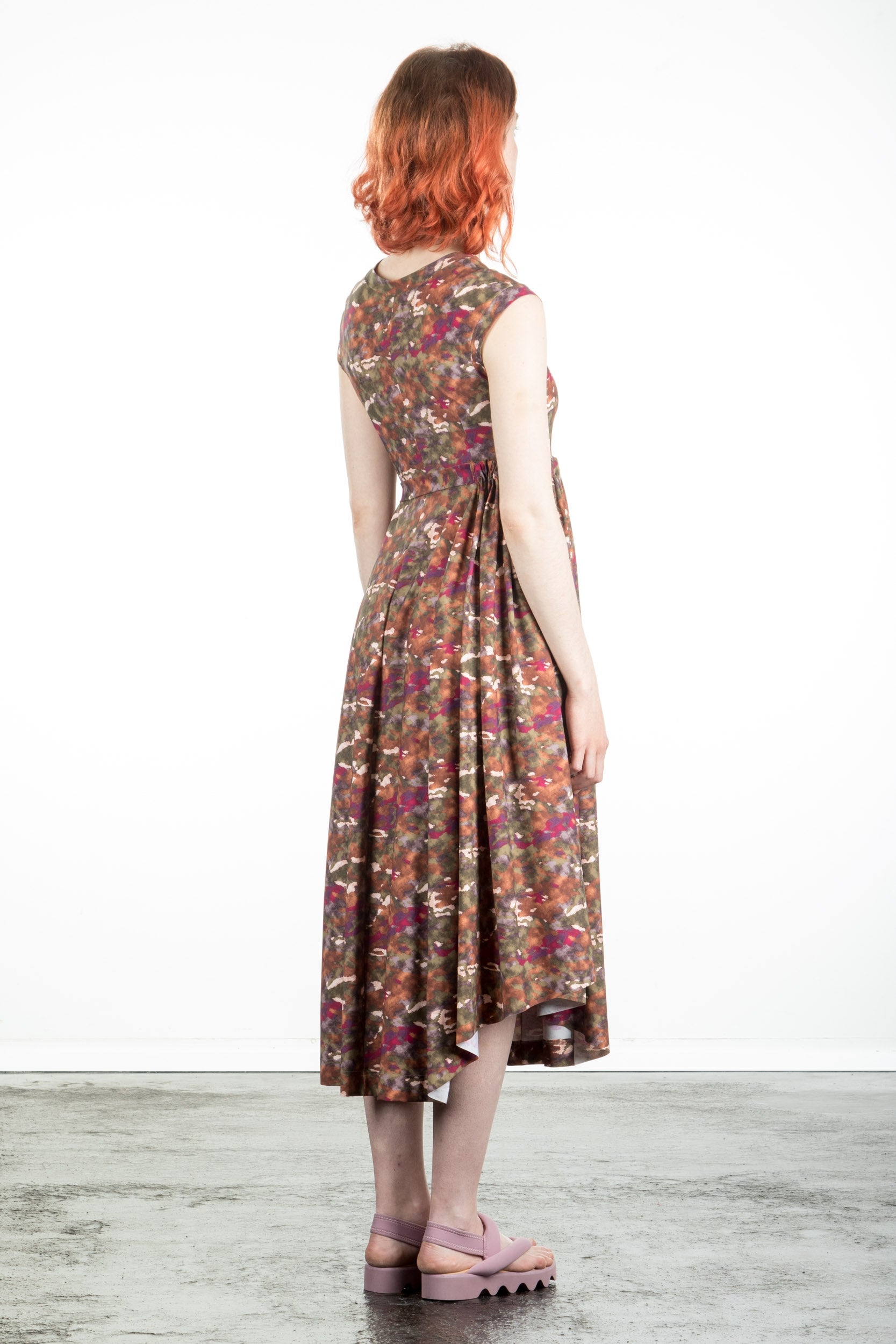 Schella Kann 2 Damen Empire Kleid ausgestellt multicolor Art
