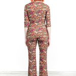 Schella Kann 2 Damen Shirt mit 3/4 Arm multicolor