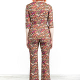 Schella Kann 2 Damen Shirt mit 3/4 Arm multicolor
