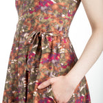 Schella Kann 2 Damen Empire Kleid ausgestellt multicolor Art