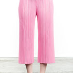 Pleats Please Issey Miyake Plissee 7/8 Hose pink