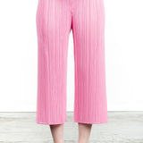 Pleats Please Issey Miyake Plissee 7/8 Hose pink