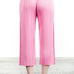 Pleats Please Issey Miyake Plissee 7/8 Hose pink