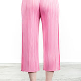Pleats Please Issey Miyake Plissee 7/8 Hose pink