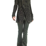 Y's Yohji Yamamoto Damen Strickjacke khaki