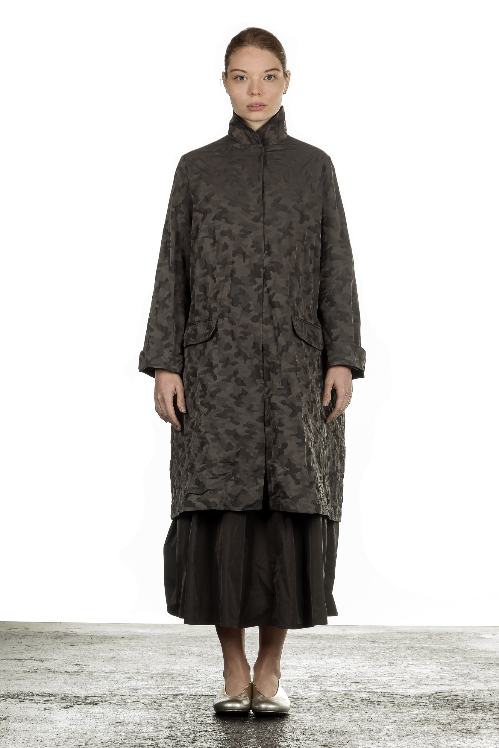 Katharina Hovman Damen Gehrock camouflage