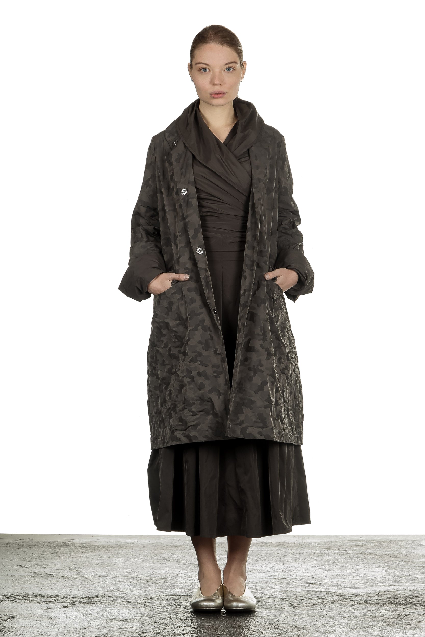 Katharina Hovman Damen Gehrock camouflage