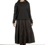 Katharina Hovman Damen Pullover oversized khaki