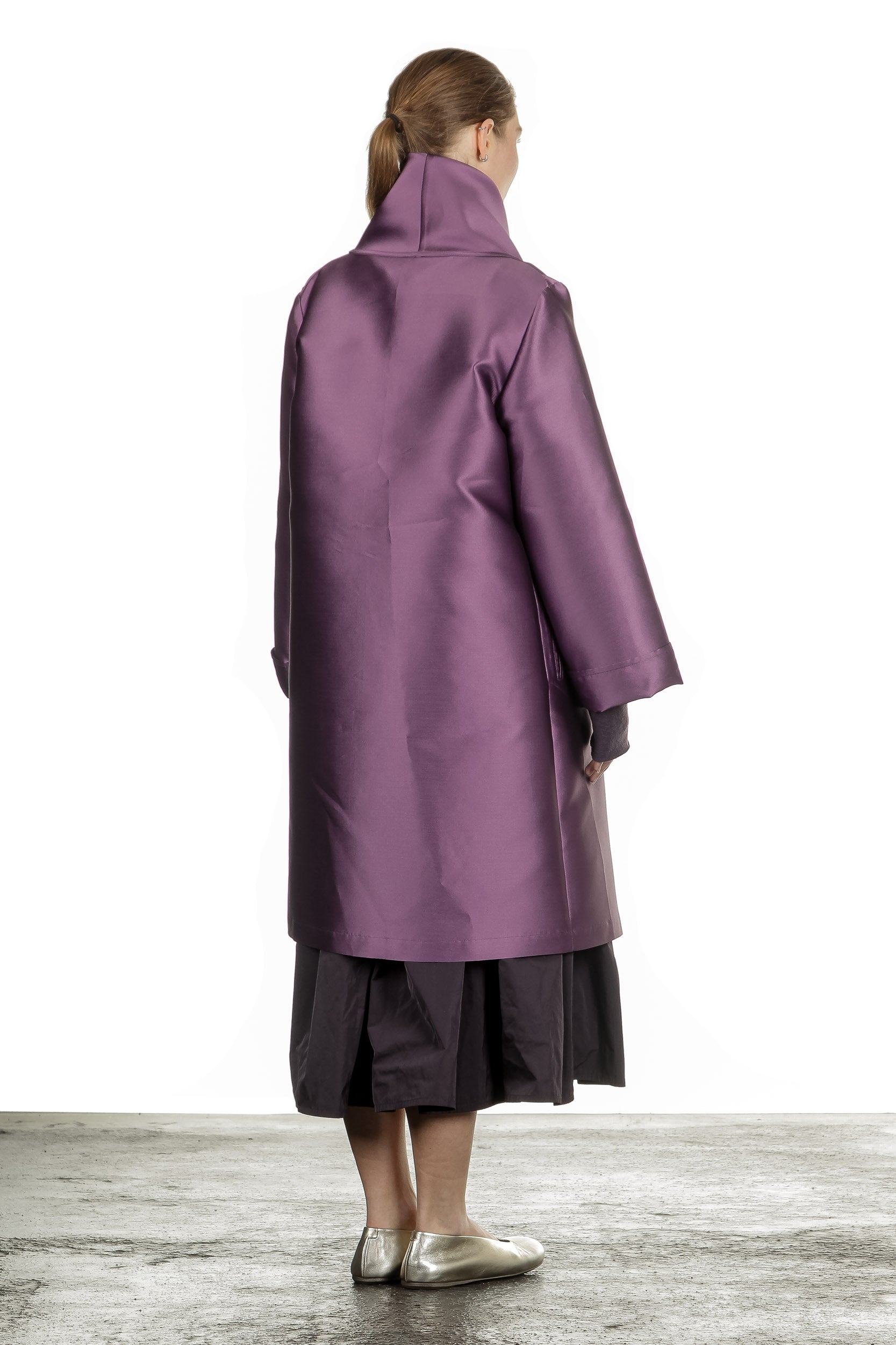 Katharina Hovman Damen Cape violett