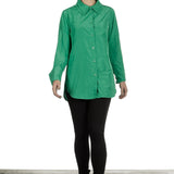 Katharina Hovman Damen Bluse grün