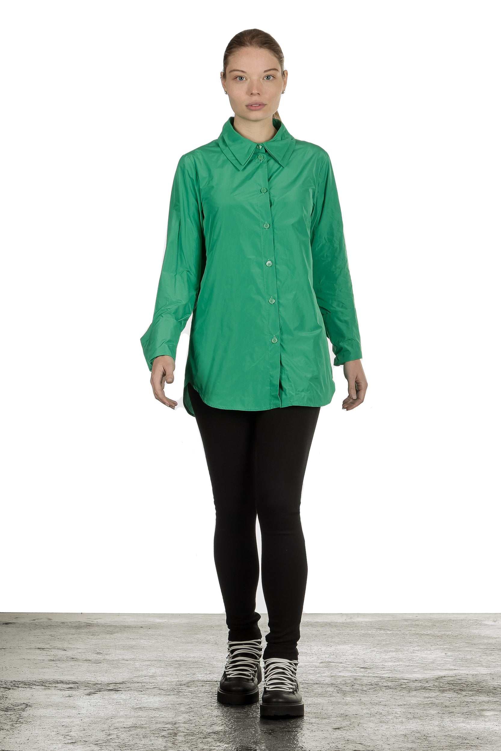 Katharina Hovman Damen Bluse grün