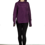 Katharina Hovman Damen Bluse violett