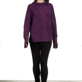 Katharina Hovman Damen Bluse violett