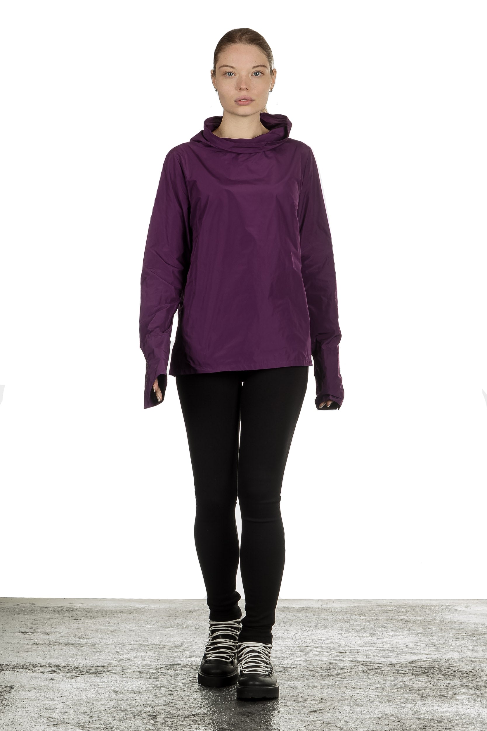 Katharina Hovman Damen Bluse violett