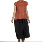 Pleats Please Issey Miyake Plissee Top kupfer